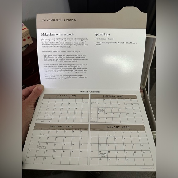 Hallmark Keepsake card keeper/organizer - Picture 3 of 8